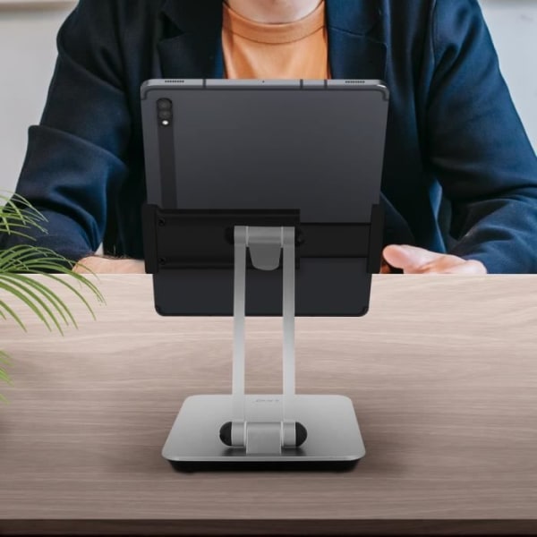 LinQ HD3285 Multi-Angle Stabil Base Smartphone Tablet Skrivebordsholder Sort Grå