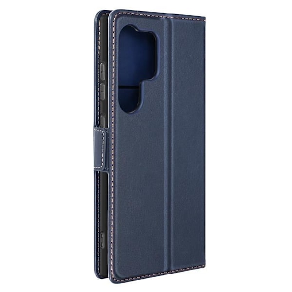 Fodral till Samsung S24 Ultra plånboksställ Magnetic Flap Midnight Blue