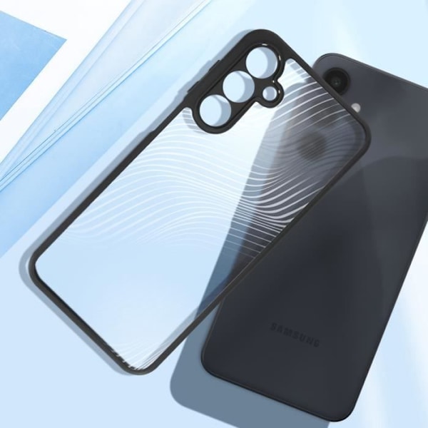 Coque til Samsung Galaxy A16 Stødabsorberende Hævede Kanter Nordisk Mønster Dux Ducis Sort Transparent
