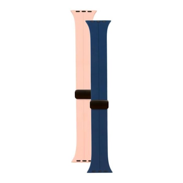 Silicone-rannekkeet - Apple - 2 kappaletta - 38-40-41mm - Vesitiiviit - Mukavat ja kevyet