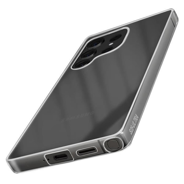 Hölster för Samsung Galaxy S25 Ultra Silikon Gel Mjuk Tjocklek 1mm Transparent Transparent