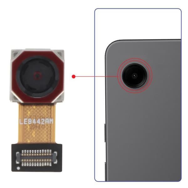 Bagkamera Reservedel til Samsung Galaxy Tab A8 10.5 Original Service Pack Samsung Sort