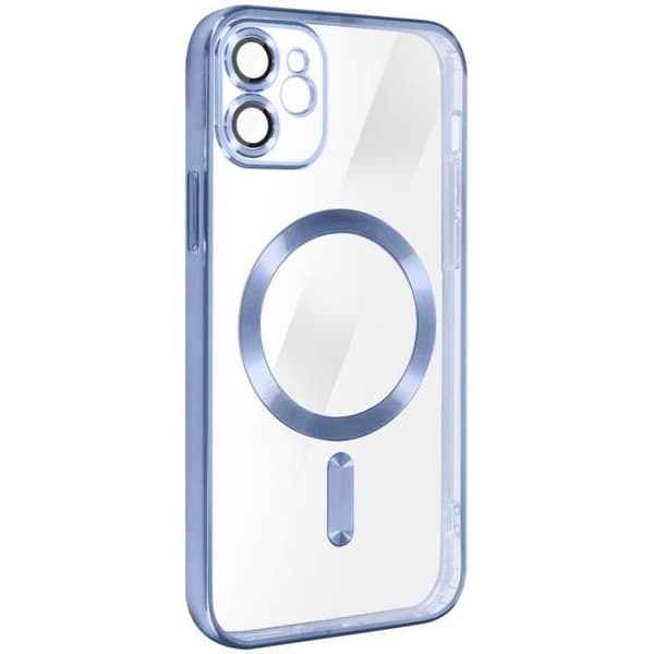 Coque MagSafe - Apple - iPhone 11 - Kromattu - Sininen - Pehmeä Blå