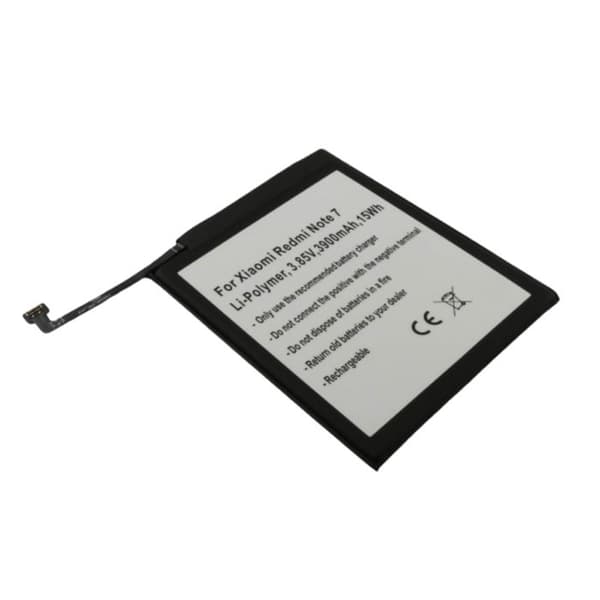 Batteri til Xiaomi Redmi Note 7 Li-Polymer 3.85V 3900mAh 15Wh Ref BN4A