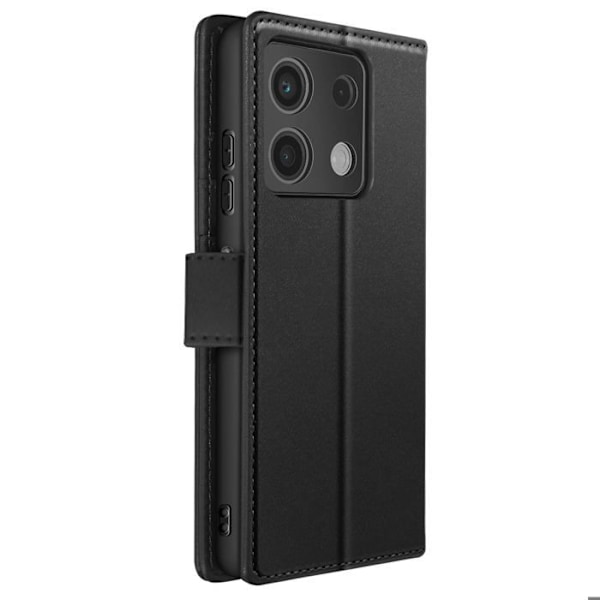 Étui pour Xiaomi Redmi Note 13 5G Coque Détachable Mayaxess Noir Svart