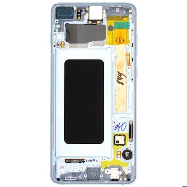 Koko lohko Samsung Galaxy S10 Plus LCD-näyttö ja kosketusnäyttö alkuperäinen sininen Blå