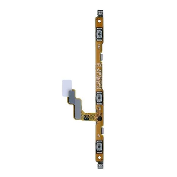 På/av-knappkabel - Samsung - Galaxy A51/A71 - Strömbyte - Volym - Gul