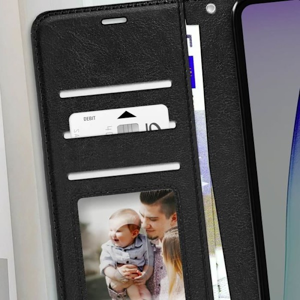 Étui til Xiaomi Redmi 14C Pung med Håndledsrem Mayaxess Sort Svart