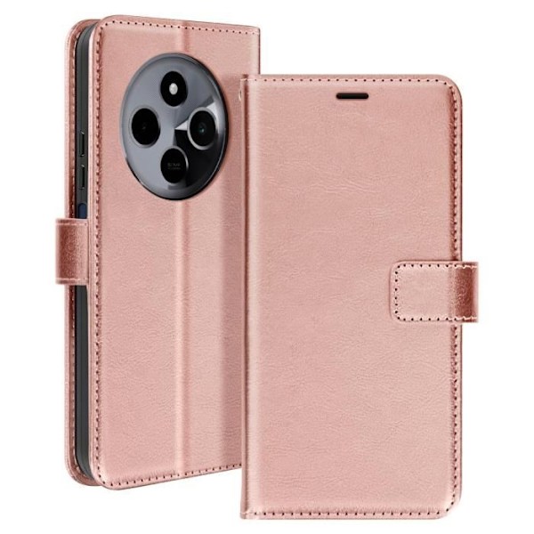 Xiaomi Redmi 14C Lompakko Kotelo Rannekkeella Mayaxess Rion Champagne Rosa