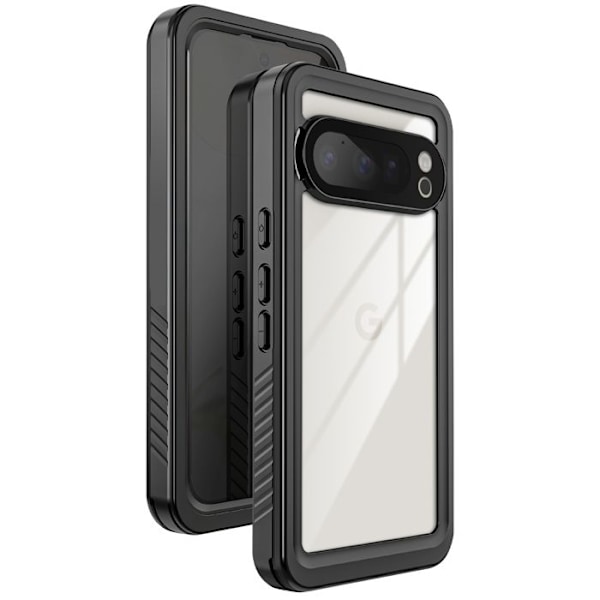 Coque intégrale til Google Pixel 9 Pro XL Vandtæt IP68 Stødabsorberende Redpepper Transparent Vit