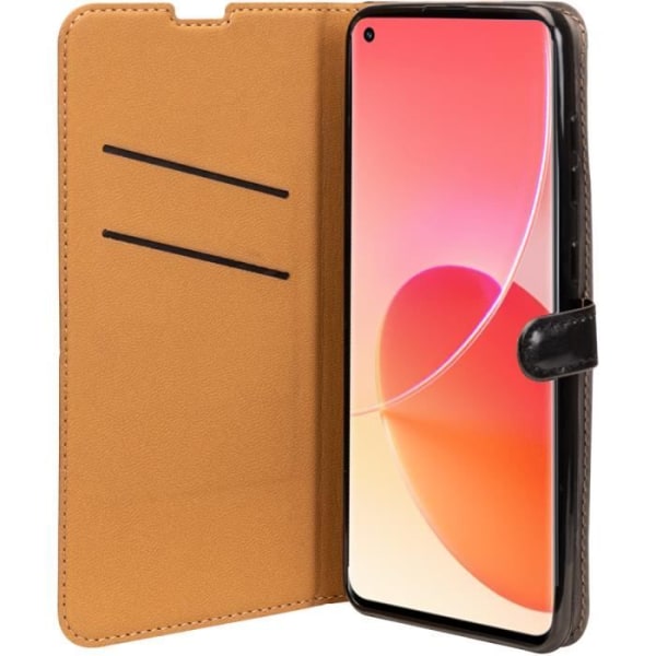 Folio Wallet Oppo Reno 6 Pro Black Bigben-kiinnityskielekkeellä