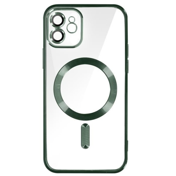 MagSafe iPhone 12 Silikonfodral Grönt Magsafefodral