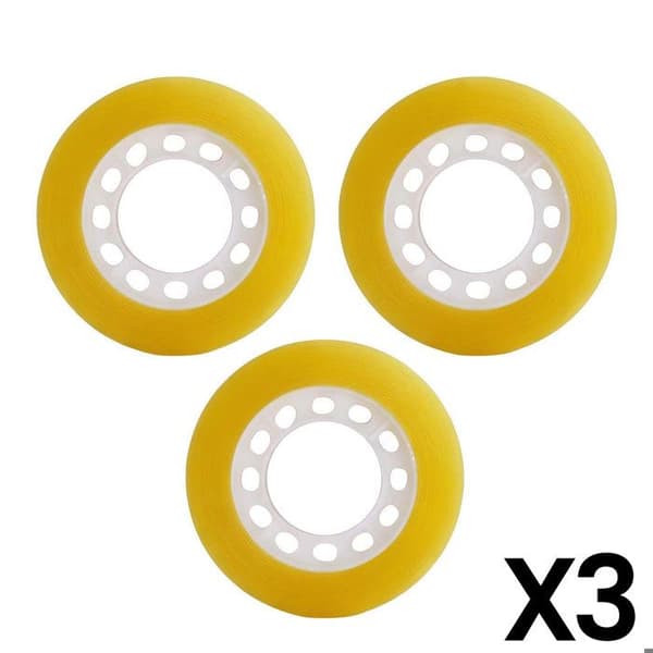 3-pack Kontors- och Pappersbitar Tejp 1.8cm x 30m Stark Hållfasthet Transparent Vit