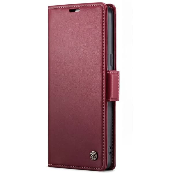 Etui til Google Pixel 10a Anti-RFID med støtte CaseMe Bordeaux Röd