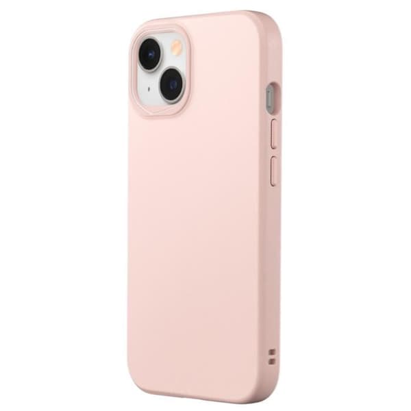 Coque - RHINOSHIELD - iPhone 14 - Rosa - Stöttålig - Mjuk silikon Ros