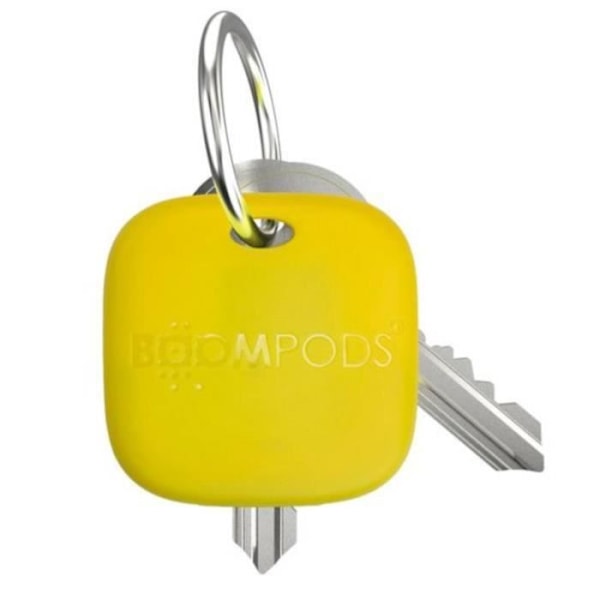 Tracker d'Objet Boomtag Rechargeable Bluetooth Boompods Keltainen