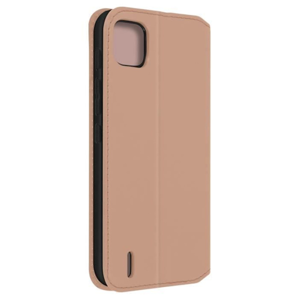 "Housse Folio - Det nya fodralet - Wiko Y62 - Rosé - Videostöd - Heltäckande skydd" Rosa