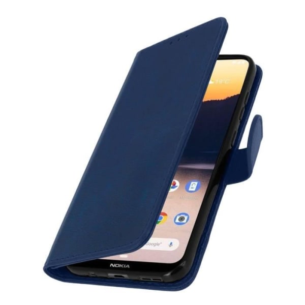 Étui til Nokia 2.3 - AVIZAR - Klap Wallet - Mørkeblå Blå