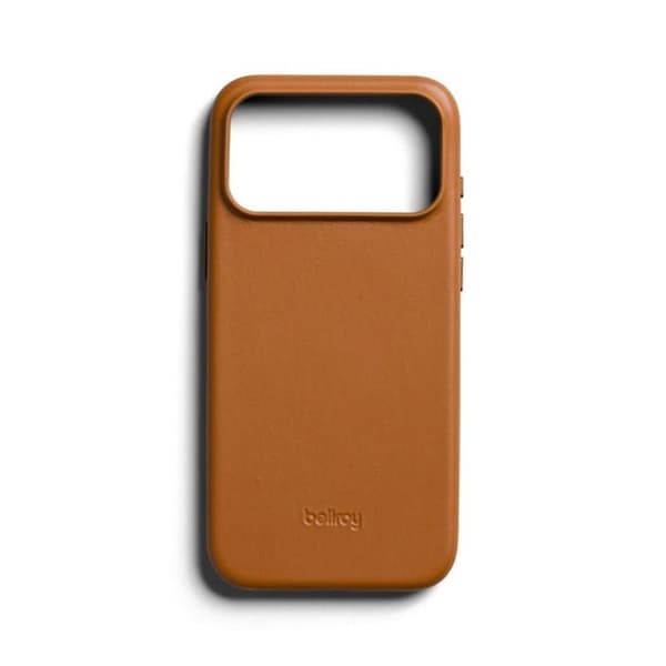MagSafe-kuori iPhone 18 Pro Max / iPhone 17 Pro Max Bellroy Camel -nahkasarjasta brun