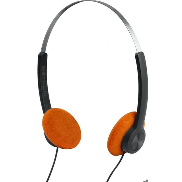 Over-ear headset - MUSE - M-206 CF - Let 60g - Vintage design - USB-C stik Svart