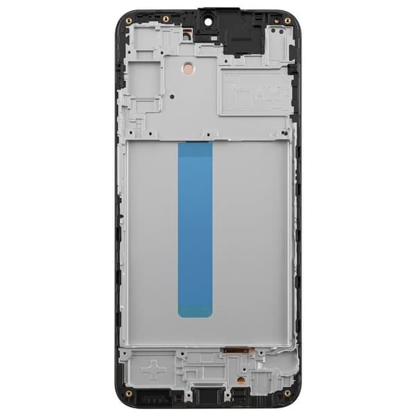 Fuldskærm til Samsung Galaxy A25 5G LCD TFT-panel med sort chassis Svart