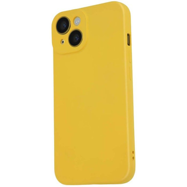Silikone Cover - JAYM - iPhone 14 - Stødabsorberende - Soft-Touch - Gul Gul