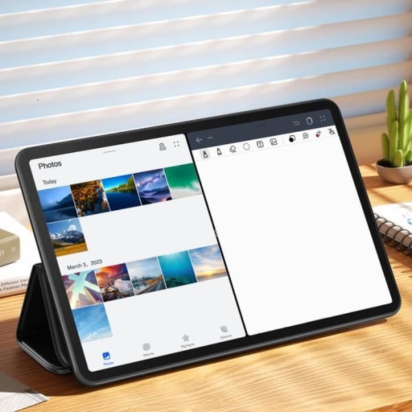 Huawei MatePad 11 2023 Stand Case Svart Fodral