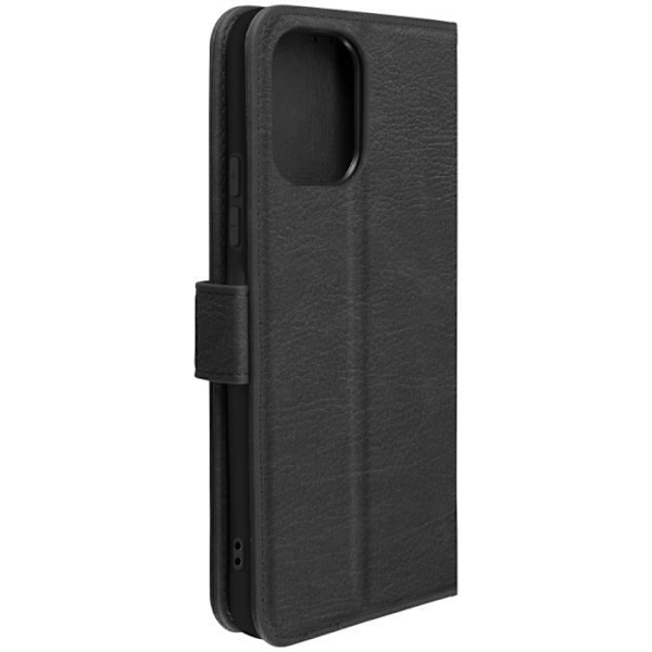 Fodral till Xiaomi Redmi 12 - AVIZAR - Chesterfield - Stativfunktion - Svart Svart