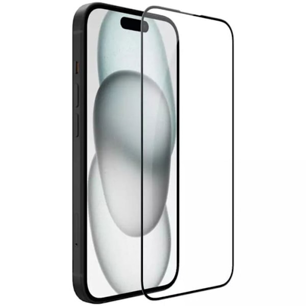 Härdat glas till iPhone 15 CP - Nillkin - Svart Svart