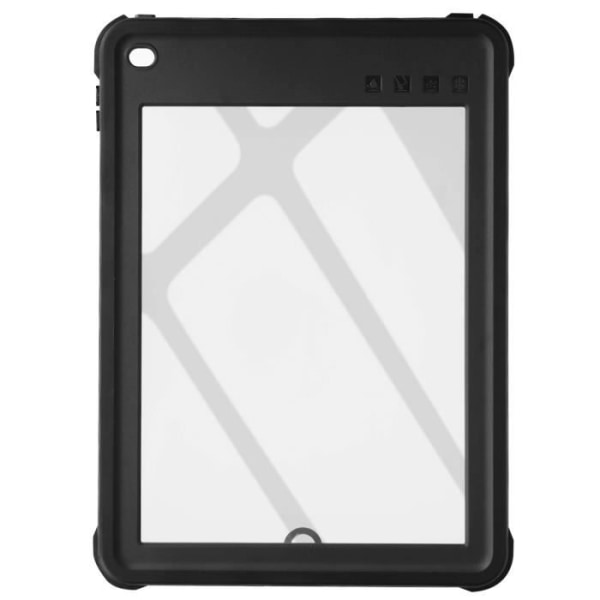 Redpepper Apple iPad 6 vedenpitävä kotelo läpinäkyvä