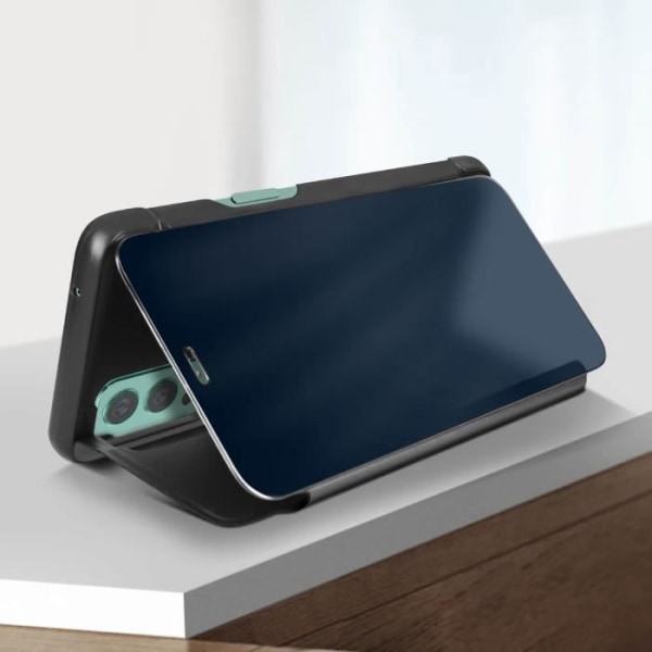 Étui - OnePlus - Nord 2 - Spejl Design - Fuld Beskyttelse - Støttefunktion Svart