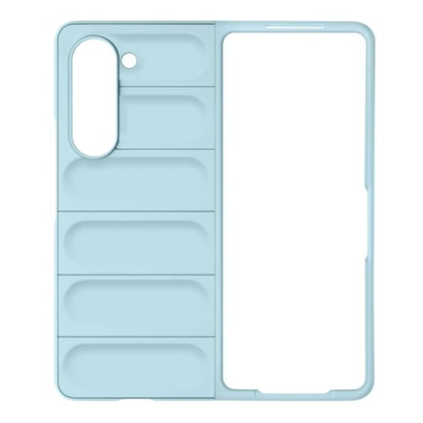 Suojakuori on yhteensopiva Samsung Z Fold 5 Soft Light Blue -kotelon kanssa