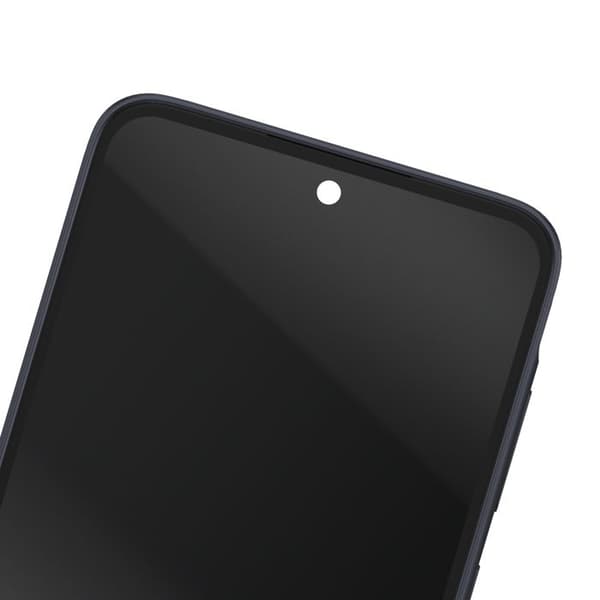 Komplet OLED Skærm Erstatning til Galaxy A35 med Sort Ramme Svart