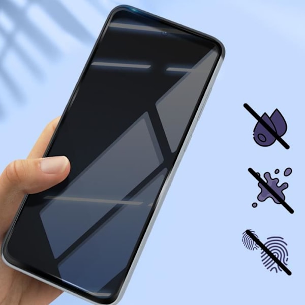 Karkaistu lasi Samsung Galaxy A35 5G:lle - Näytönsuoja - 9H Kovuus - Naarmuuntumaton - Läpinäkyvä Svart