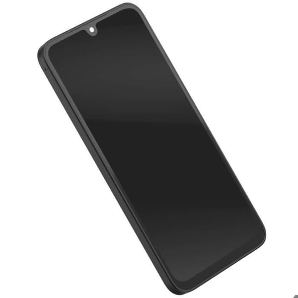 Fuldskærm til Galaxy A17 5G LCD TFT-panel med let monteringsramme i sort Svart