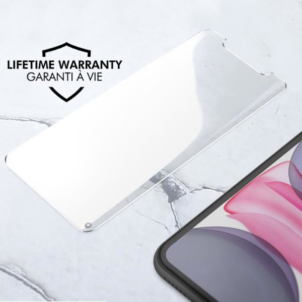 Näytönsuojakalvo - FORCE GLASS - iPhone 11 / XR - 9H+ karkaistu lasi - Sormenjälkiä estävä - Elinikäinen takuu Vit