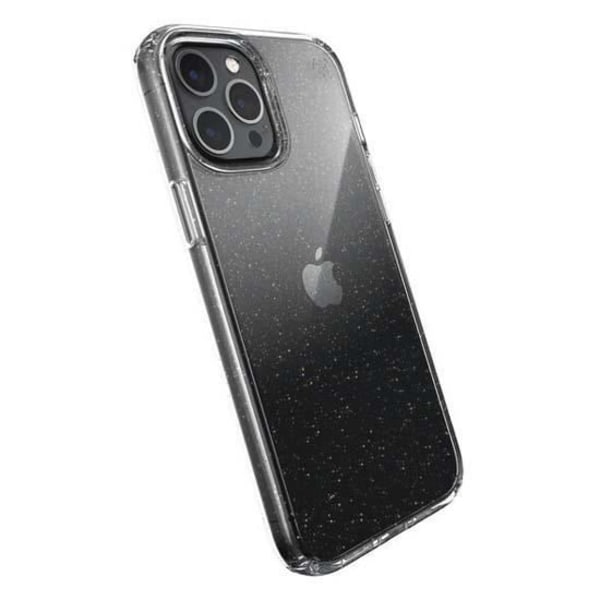 Speck Presidio Perfect-Clear -kotelo iPhone 12 Pro Max Glitterille Gennemsigtig med glitter