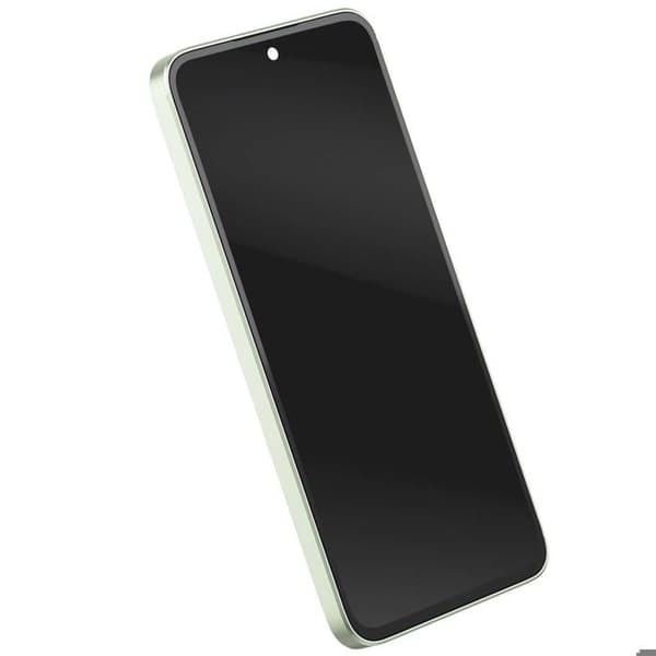 OLED-skærm - AVIZAR - Galaxy A36 - Limegrøn - Forudsamlet med chassis - Indbyggede flex-stik Grön