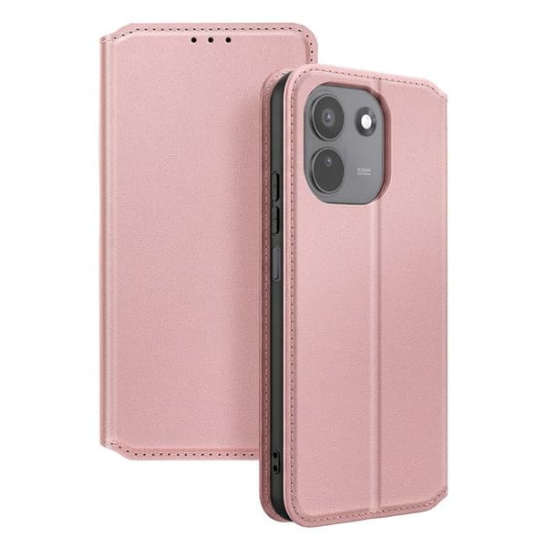 Klapetui til Redmi Note 17 Pro / 17 Pro Max Standfunktion Classic Edition Rosé champagne Ros