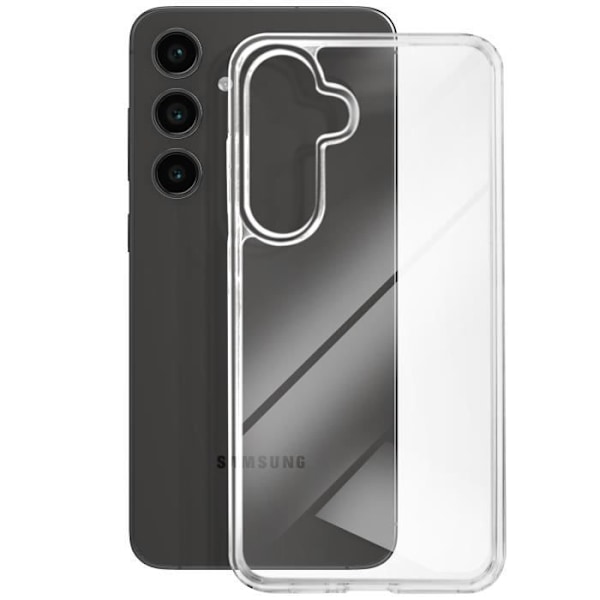 Stötabsorberande hårt skal för Samsung Galaxy S24 FE 3mk Transparent Transparent