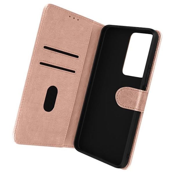 Xiaomi Poco F4 5G etui - AVIZAR - Pungcover - Videosupportfunktion - Pink rosa