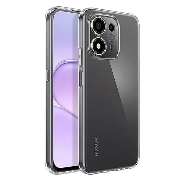 Silicone Cover til Honor 600 Smart i Ultrafin Stødabsorberende Transparent Vit