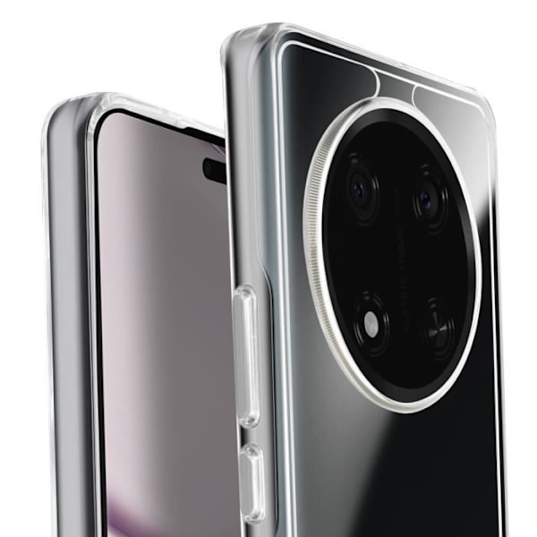 Coque för Honor Magic 7 Lite Stöttålig Hård Skydd Skräddarsydd Transparent Transparent