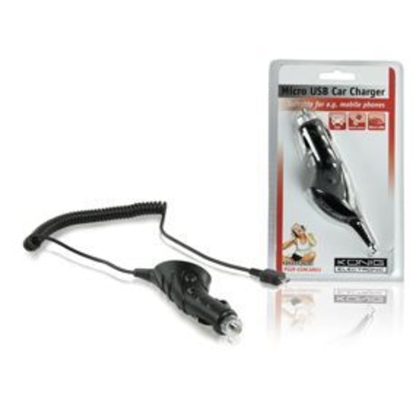 KONIG Billader 1.0 En Micro USB Sort Sort