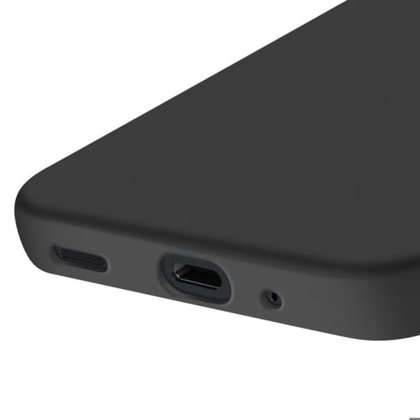 Coque - Samsung Galaxy A16 - Flexibel Silikon - Gummitouch - Antispår Svart