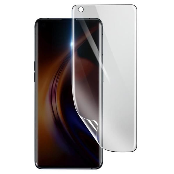 Näytönsuoja - 3MK - Oppo Find X3 Pro - Iskunkestävä Hydrogeeli - Naarmuuntumaton - Läpinäkyvä Transparent