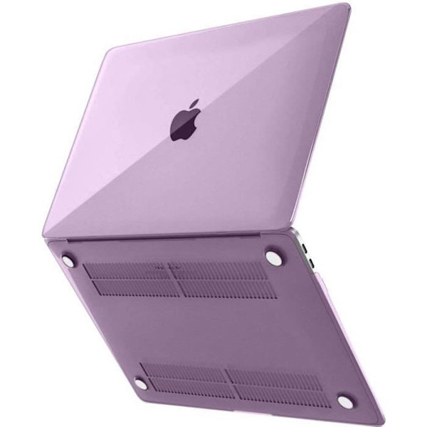 Skyddsskal - AVIZAR - MacBook Air 13'' 2018 - Stötteknings - Polykarbonat - Lila Lila