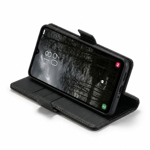 Pungetui til Galaxy A17 Collection CaseMe Anti-RFID Sort Svart