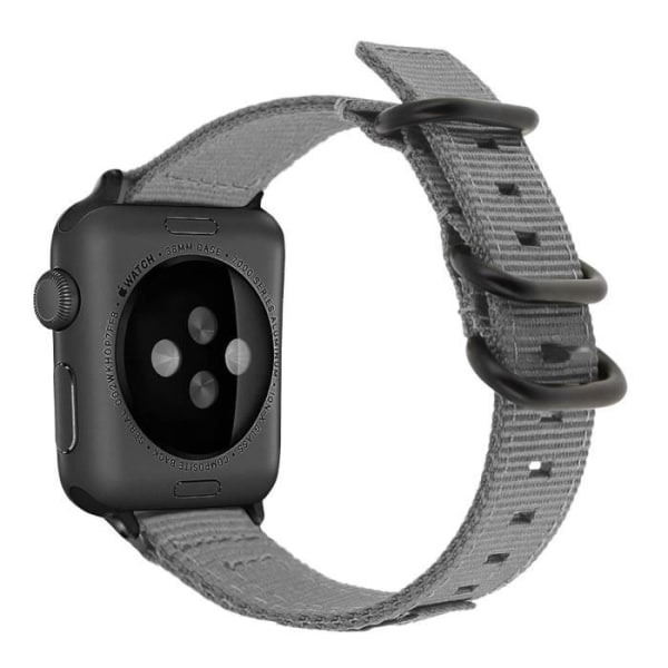 Apple Watch Strap 42 och 44 mm i grå Nato Nylon UAG