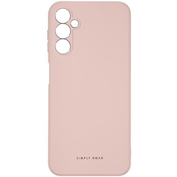 Roar Space-fodral för Galaxy A14 4G och 5G flexibel elegant soft touch Rosa Rosa